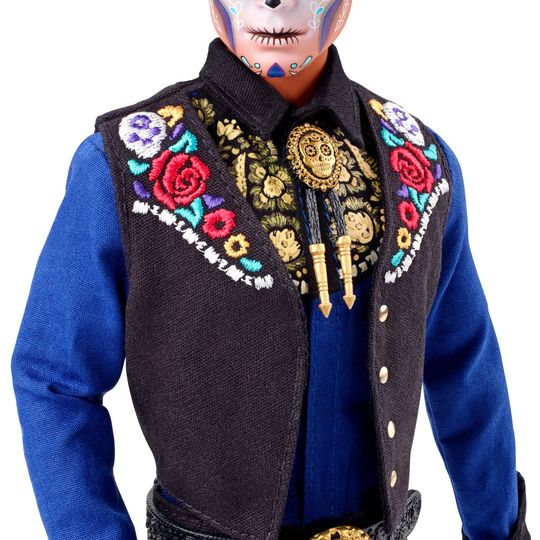 Ken Dia De Muertos con Abito Tradizionale e Volto Dipinto a Tema Calavera - Barbie - Barbie