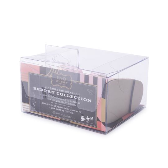 Scarponcino alto rosa con fibbia per My FAO Doll 40cm - FAO Schwarz