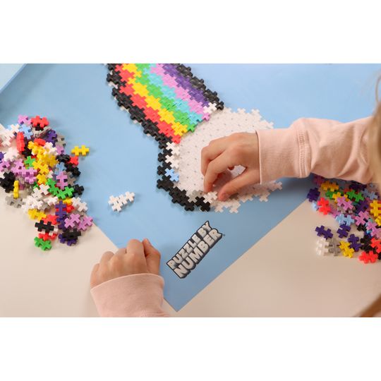 Puzzle By Number Rainbow - Plus-Plus