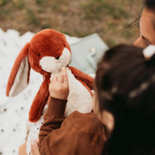 Peluche Sweet Nibble Paprika 40 cm - Bunnies By The Bay