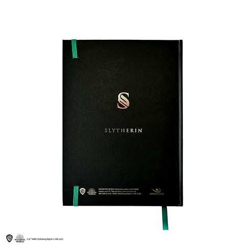 Quaderno rigido e segnalibro Serpeverde scudo - Harry Potter