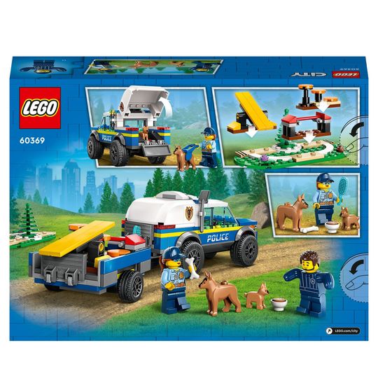 LEGO City 60369 Addestramento Cinofilo Mobile con SUV Polizia - LEGO