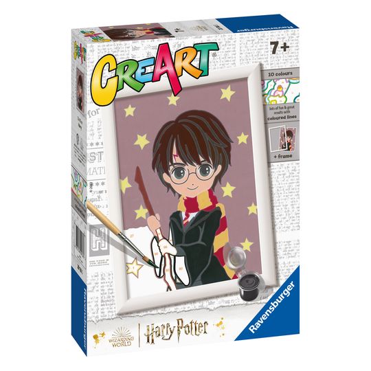 Creart Harry Potter, Kit per dipingere con i numeri - Creart, Harry Potter