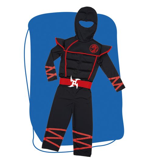 Costume Ninja da 3 a 8 anni - Fancy World