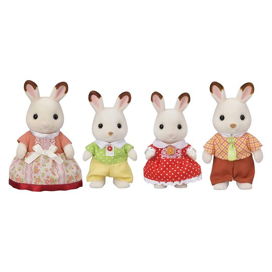Famiglia Coniglio Cioccolato - Sylvanian Families