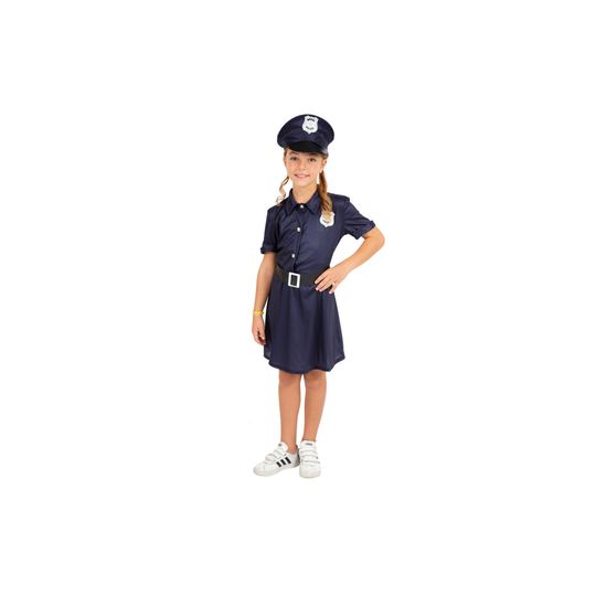 Costume Poliziotta da 3 a 8 anni - Fancy World
