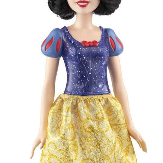 Biancaneve Bambola Snodata con capi e accessori scintillanti, Disney Princess - Disney
