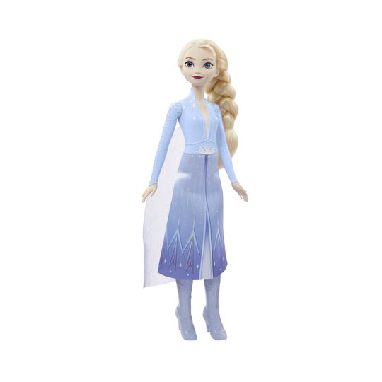 Elsa Bambola con abito esclusivo e accessori ispirati al film Disney Frozen II, HLW48 - Disney