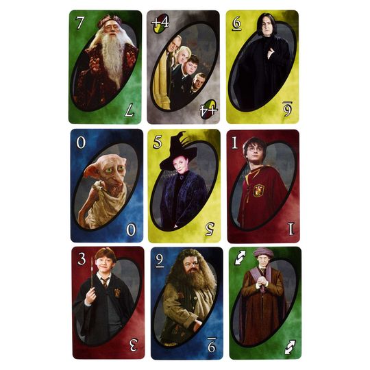 Gioco di carte UNO Edizione Speciale Harry Potter - Harry Potter, Mattel Games