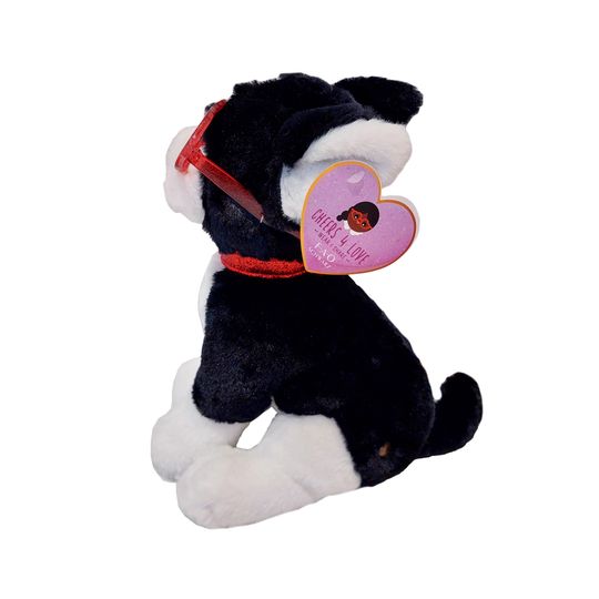 Peluche Terrier con occhiali Hearts Dogs 30cm - FAO Schwarz