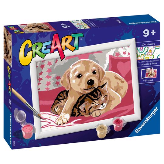 Creart Sulla Coperta, Serie E, Kit per dipingere con i numeri - Creart