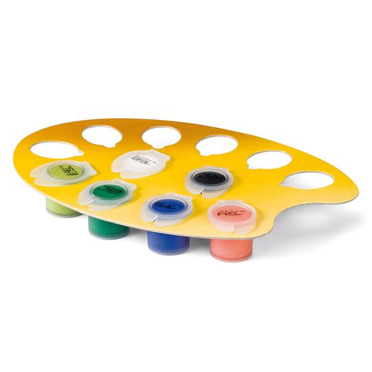Creart Insoliti Amici, Serie D, Kit per dipingere con i numeri - Creart