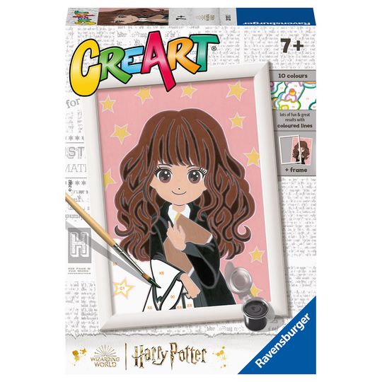 Creart Harry Potter: Hermione, Serie E, Kit per dipingere con i numeri - Creart, Harry Potter