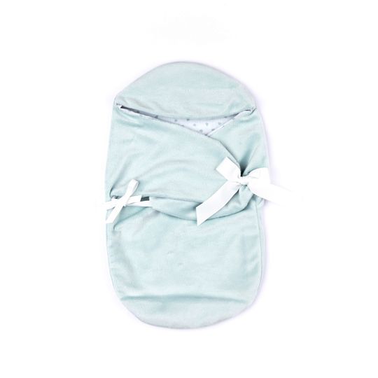 Copertina 2 in 1 Mint Hearts LIGHT FUR per My FAO Doll 40cm - FAO Schwarz