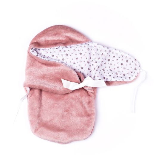 Copertina 2 in 1 Vintage Pink Fur per My FAO Doll 40cm - FAO Schwarz