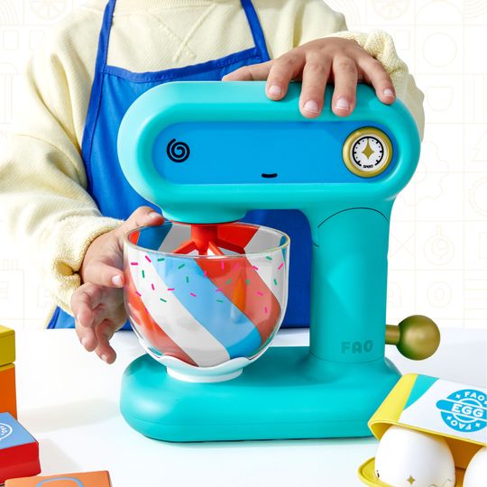 Kit da cucina con impastatrice Best Baker Pretend Mixer - FAO Schwarz