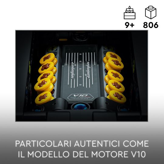 LEGO Technic 42161 Lamborghini Huracán Tecnica, Modellino Auto da Costruire, da Collezione - LEGO