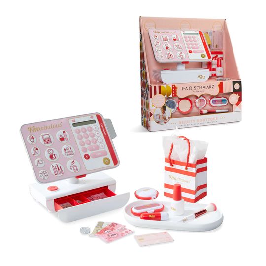 Registratore di cassa Beauty Boutique Pretend Makeup - FAO Schwarz