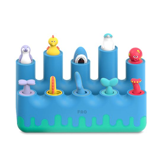 Gioco educativo Look & Sea Creatures Pop-Up Reef - FAO Schwarz