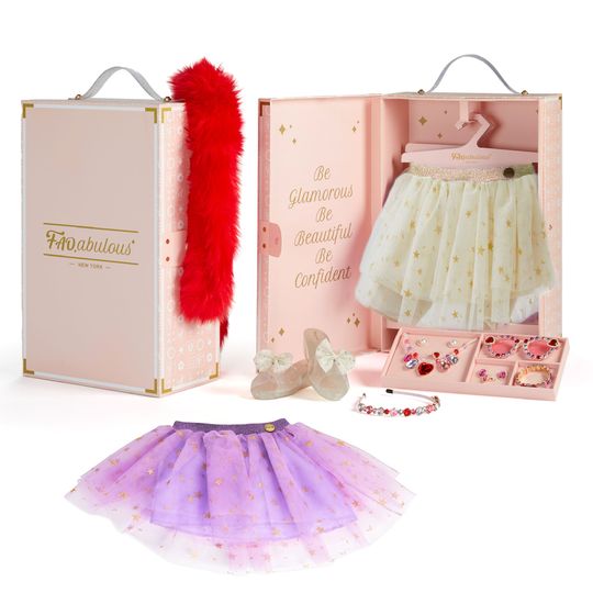 Set di Vestiti Glamour Fashion Forward Glam Dress-Up Trunk - FAO Schwarz