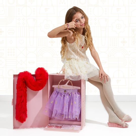 Set di Vestiti Glamour Fashion Forward Glam Dress-Up Trunk - FAO Schwarz