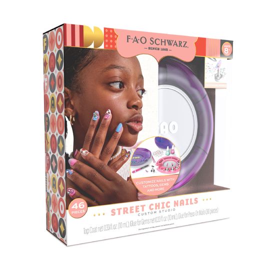 Set per Nails Art Street Chic Nails Custom Studio - FAO Schwarz