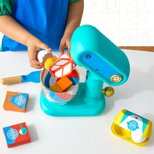 Kit da cucina con impastatrice Best Baker Pretend Mixer - FAO Schwarz