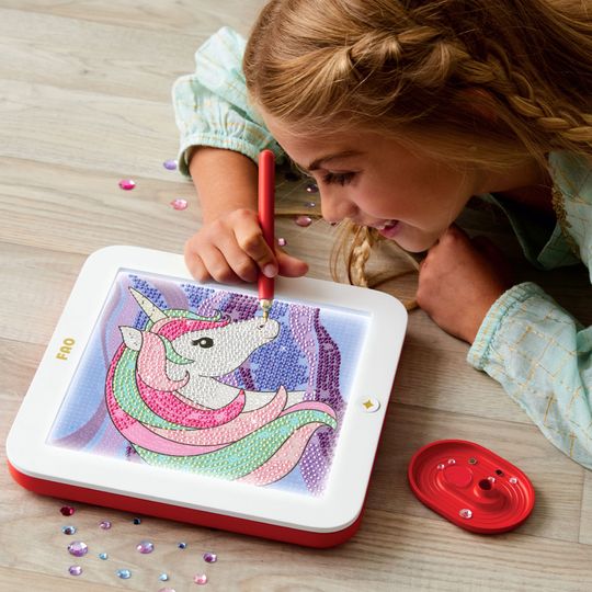 Kit per la Pittura Fai-da-Te con Diamanti a LED - FAO Schwarz