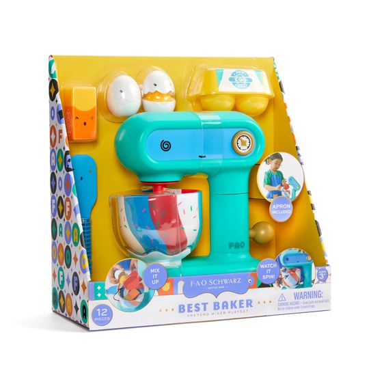 Kit da cucina con impastatrice Best Baker Pretend Mixer - FAO Schwarz