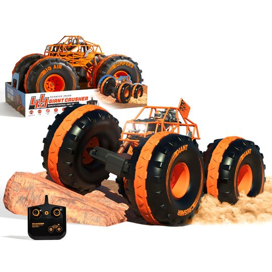 Fuoristrada 4x4 Giant Crusher Telecomandato Sharper Image - Sharper Image