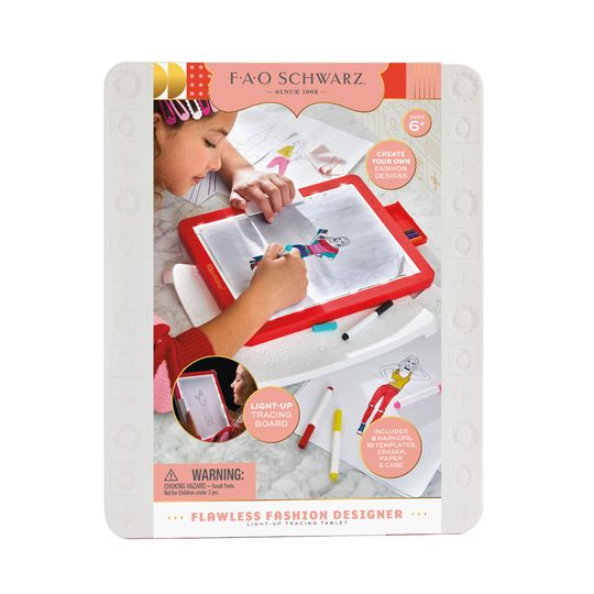 Tavoletta moda da ricalco Flawless Fashion Designer Light-Up - FAO Schwarz