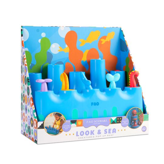 Gioco educativo Look & Sea Creatures Pop-Up Reef - FAO Schwarz