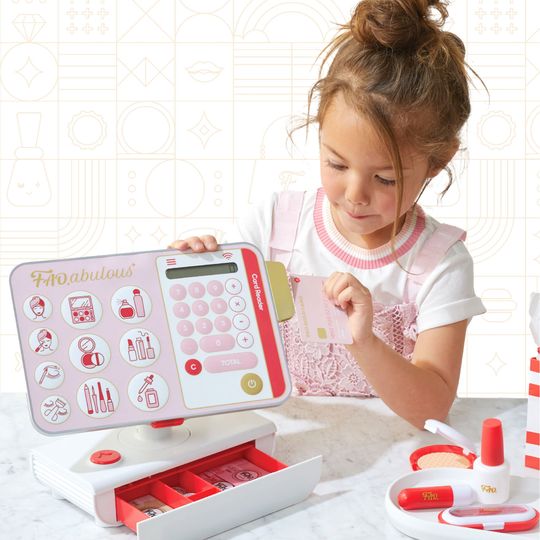 Registratore di cassa Beauty Boutique Pretend Makeup - FAO Schwarz