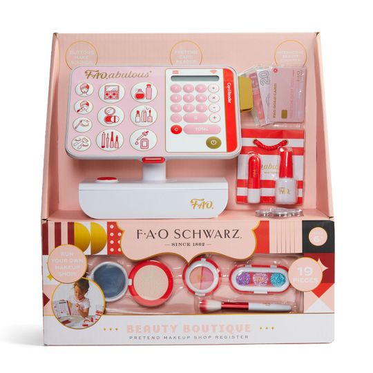 Registratore di cassa Beauty Boutique Pretend Makeup - FAO Schwarz