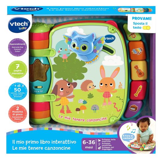 Il mio primo libro interattivo, Le mie tenere canzoncine - VTech