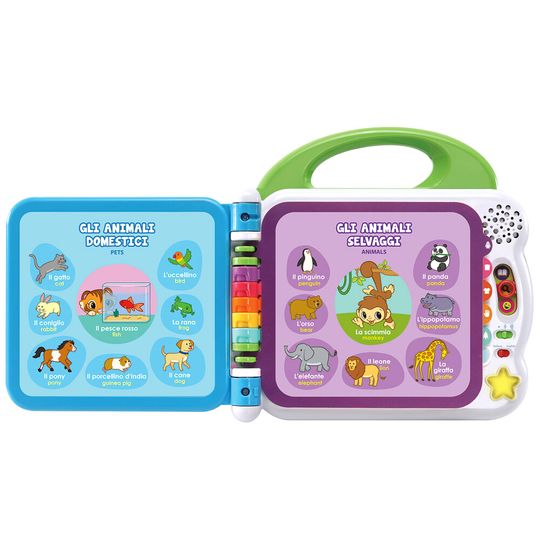 Il mio primo Libro illustrato bilingue, le mie prime 100 parole - VTech
