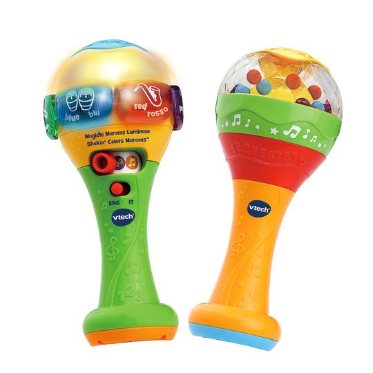 Magiche Maracas luminose bilingue, per scoprire l’inglese con la musica - VTech