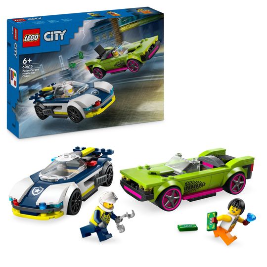 Lego City 60415 Inseguimento Della Macchina Da Corsa - LEGO