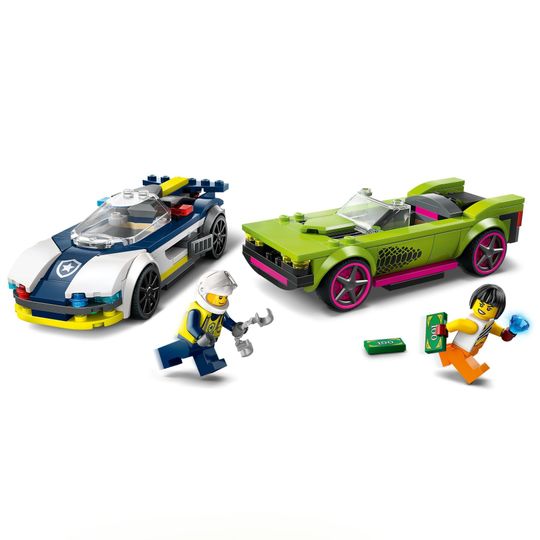 Lego City 60415 Inseguimento Della Macchina Da Corsa - LEGO