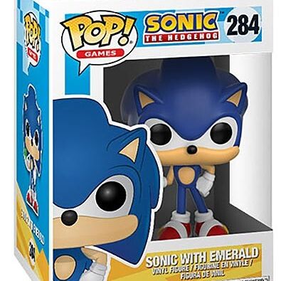 Funko POP! Sonic with Emerald - Sonic #284 - Funko