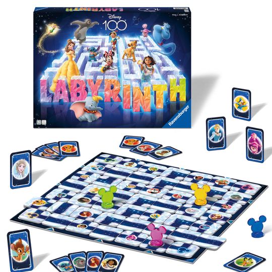 Labirinto Magico Disney 100Th Anniversary Labyrinth, Limited Edition Disney 100 - Ravensburger - Ravensburger