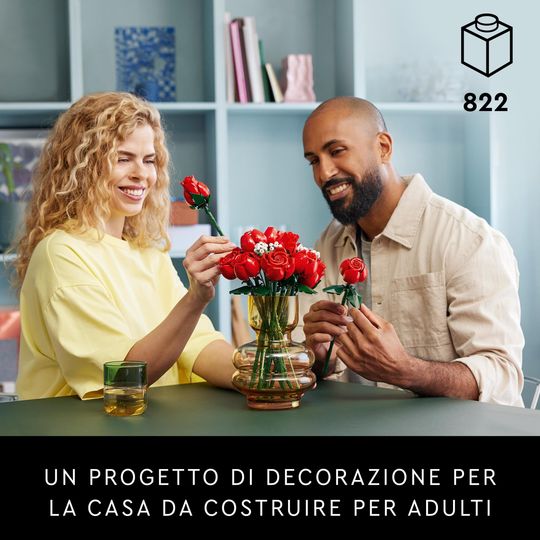 LEGO Icons 10328 Bouquet di Rose, Botanical Collection - LEGO