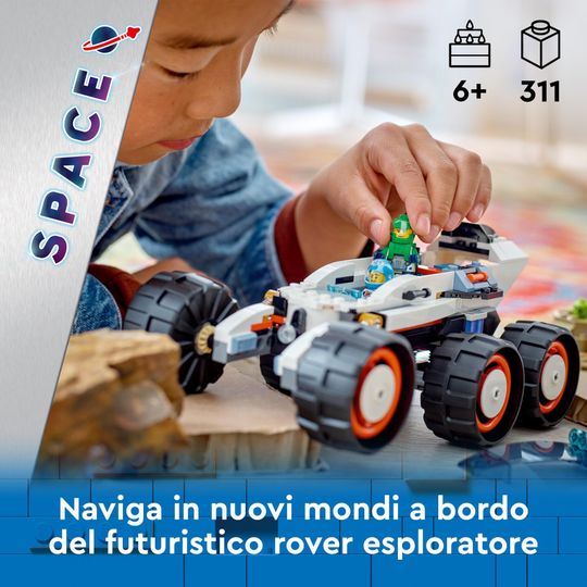 Lego City 60431 Rover Esploratore Spaziale E Vita Aliena - LEGO