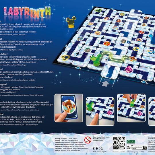 Labirinto Magico Disney 100Th Anniversary Labyrinth, Limited Edition Disney 100 - Ravensburger - Ravensburger