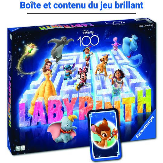 Labirinto Magico Disney 100Th Anniversary Labyrinth, Limited Edition Disney 100 - Ravensburger - Ravensburger