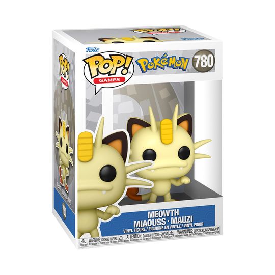 Funko POP! Meowth - Pokémon #780 - Funko, Pokémon