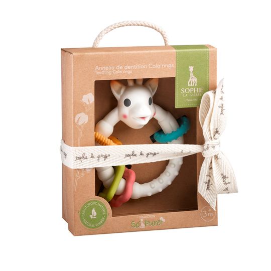 Anello da dentizione Colo'rings So'Pure - Sophie la Girafe - Sophie La Girafe