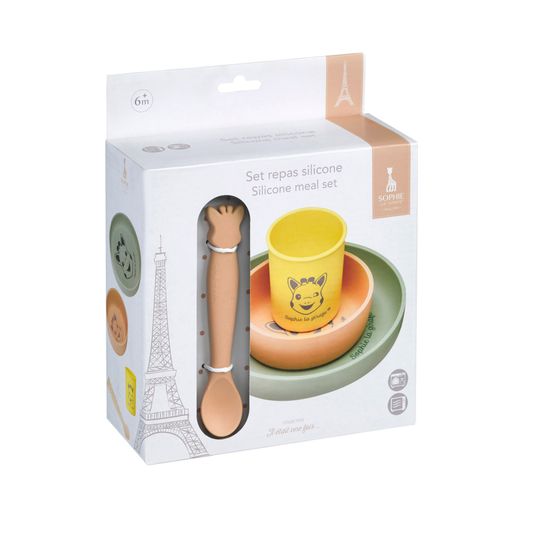 Set da pranzo in silicone - Sophie la Girafe - Sophie La Girafe