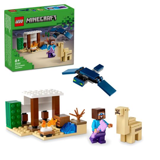 Lego Minecraft 21251 Spedizione Di Steve Nel Deserto - LEGO