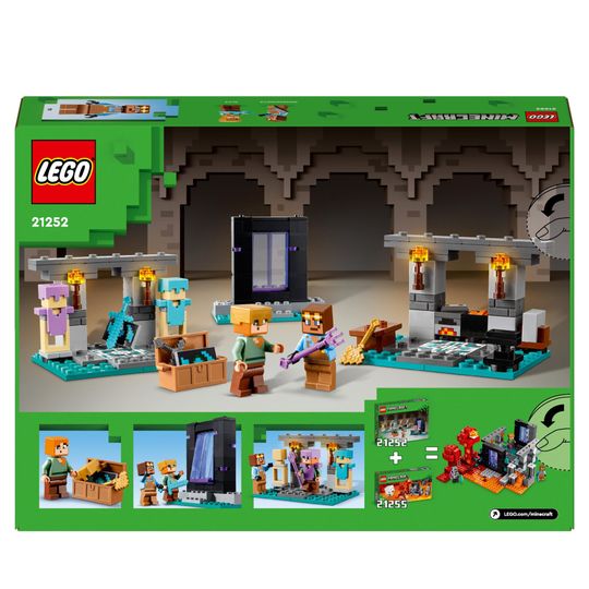 Lego Minecraft 21252 L'Armeria Con Personaggio Alex - LEGO
